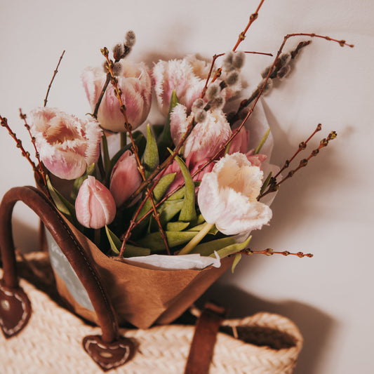 Bouquet de TULIPES locales ❤️Saint-Valentin❤️