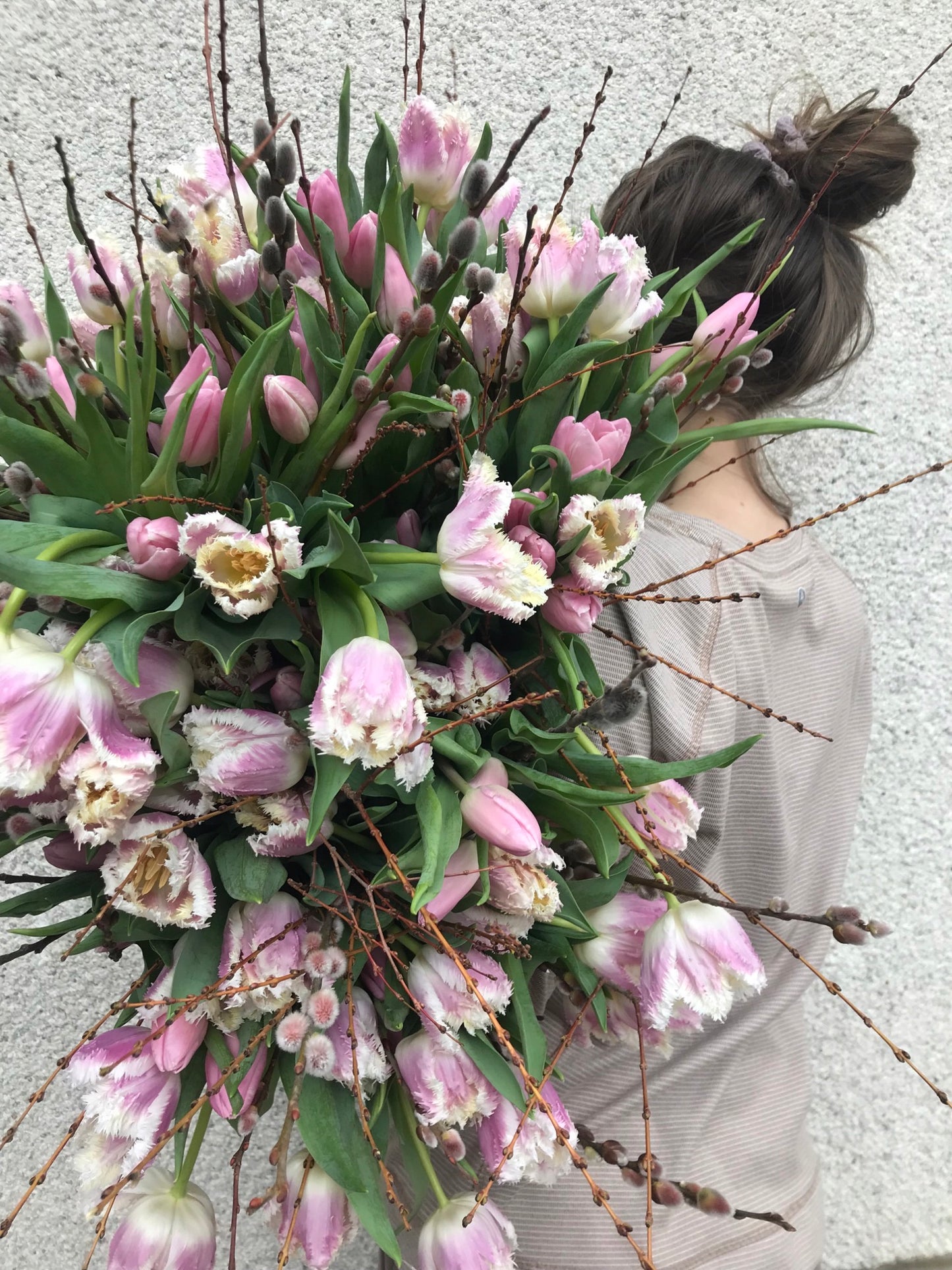 Bouquet de TULIPES locales ❤️Saint-Valentin❤️